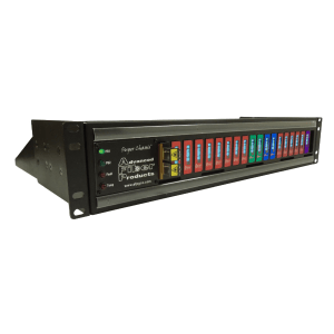 AFP SuperChassis 20-slot 2RU frame supports hot-swappable modules, redundant power, and high-density signal management. Ideal for AV, broadcast, and production environments.